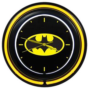 Relógio de Parede Batman com Luz / Neon - DC Comics