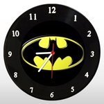 Relógio de Parede – Batman - em Disco de Vinil – DC Comics - Mr. Rock