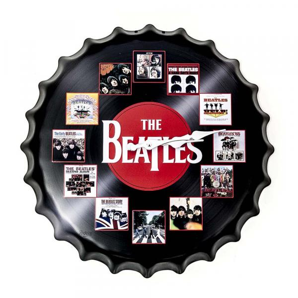 Relógio de Parede Beatles Discografia - The Home