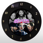 Relógio de Parede - Bee Gees - em Disco de Vinil - Mr. Rock - Banda Música Disco Anos 70