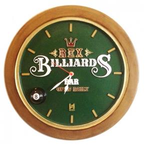 Relógio de Parede Billiards Rex