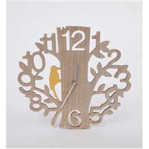 Relógio de Parede Bird &Tree Mdf