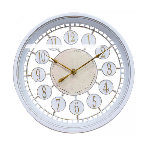 Relógio de Parede Branco 30x30cm - Tc93351-e F1m