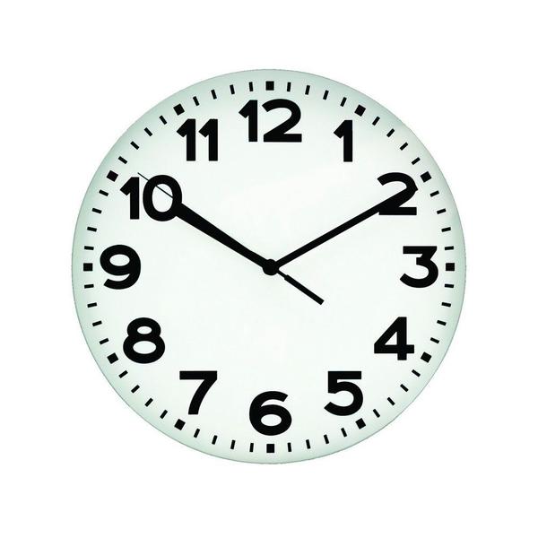 Relógio de Parede Branco 25cm - Vitrizi