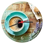 Relógio De Parede Café Cafeterias Padarias Gourmet Decorar