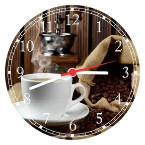 Relógio de Parede Café Cafeterias Padarias Gourmet