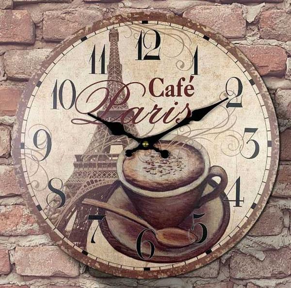 Relógio de Parede Café Paris - Yaay