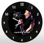 Relógio de Parede - Capital Inicial - em Disco de Vinil - Mr. Rock - Rock Nacional