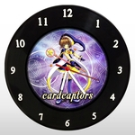 Relógio de Parede - Cardcaptors - em Disco de Vinil - Mr. Rock - Anime
