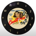 Relógio de Parede - Casablanca - em Disco de Vinil - Mr. Rock - Cinema