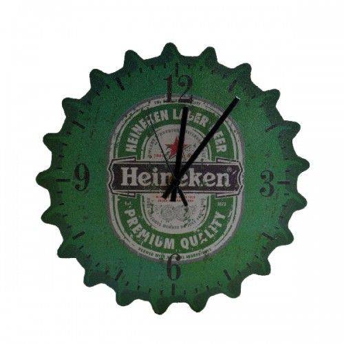 Relógio de Parede Cerveja Heineken