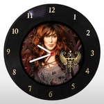 Relógio de Parede - Cher - em Disco de Vinil - Mr. Rock – Cantora - Atriz