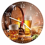 Relógio De Parede Chop Chopeira Cerveja Decoração Presentes