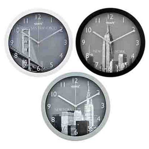 Relógio de Parede Cidades Decorativo
