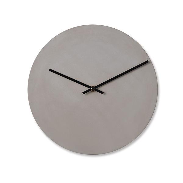 Relógio de Parede - Cimento Cinza - Mart