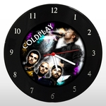 Relógio de Parede - Coldplay - em Disco de Vinil - Mr. Rock - Rock Alternativo