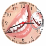 Relógio de Parede Consultórios Casa Dentista Arte e Decoração 27