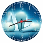 Relógio de Parede Consultórios Casa Dentista Arte e Decoração 28