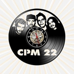 Relógio de Parede CPM 22 Bandas Rock Nacional 2000 Vinil LP