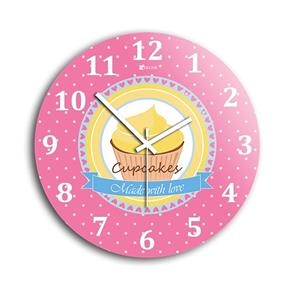Relógio de Parede Cupcake