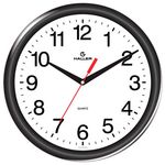 Relógio de Parede D30 5349/02 3d 30cm Preto Haller