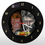 Relógio de Parede - David Bowie - em Disco de Vinil - Mr. Rock - Rock