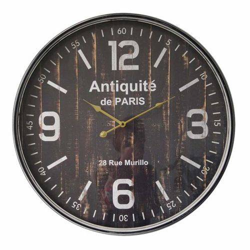 Relógio de Parede de Metal Antiquité Ø60cm