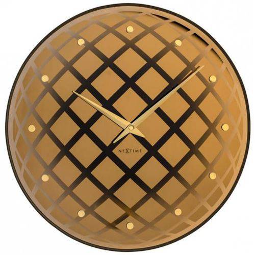 Relógio de Parede de Pendula Nextime Dourado Ø43cm