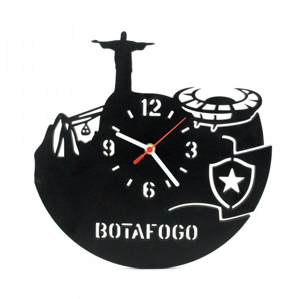 Relógio de Parede Decorativo - Botafogo Meu Time do Coração - Wvm