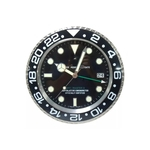 Relógio De Parede Decorativo Calendário Gmt Master Explorer - GMT Master II Prata/Preto