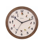 Relógio De Parede Decorativo Canto Dos Pássaros Passarinho Brasileiro. REF 6858