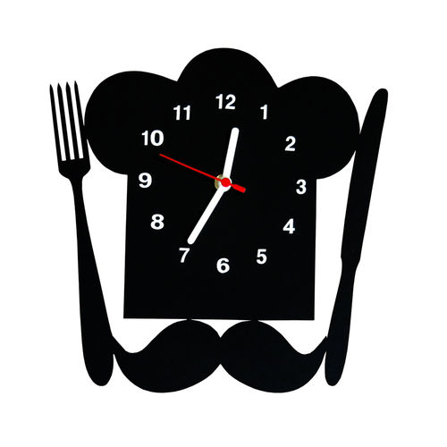Relógio de Parede Decorativo Chef Modelo 1