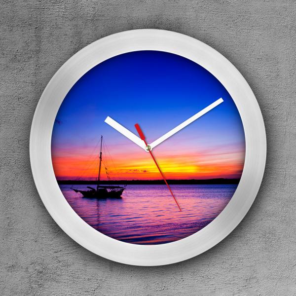 Relógio de Parede Decorativo, Criativo e Descolado Barco em João Pessoa, PA - Colours Creative Photo Decor