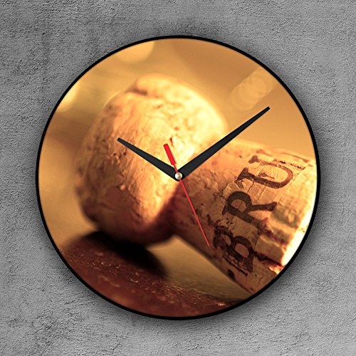Relógio de Parede Decorativo, Criativo e Descolado | Rolha