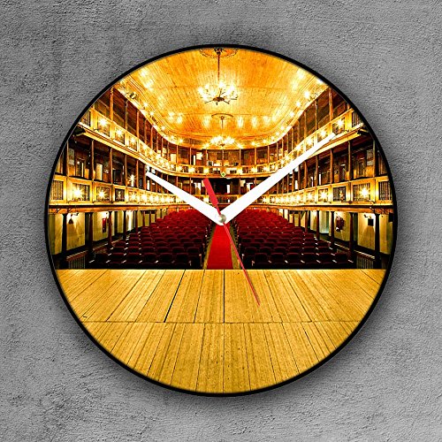 Relógio de Parede Decorativo, Criativo e Descolado | Teatro