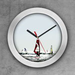 Relógio de Parede Decorativo, Criativo e Descolado | Windsurf