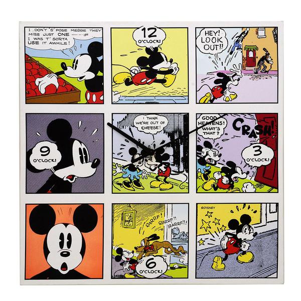 Relógio de Parede Decorativo - Disney - Mickey Mouse - Comics - Mabruk