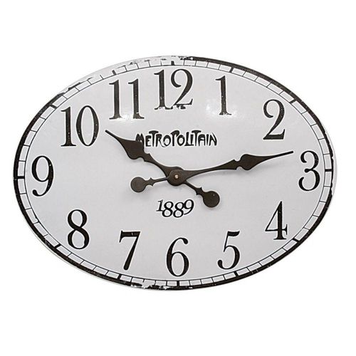 Relógio de Parede Decorativo "metropolitain - 1889" - 41 Cm
