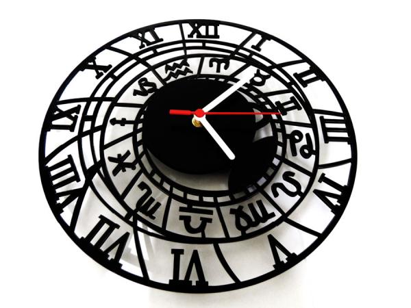 Relógio de Parede Decorativo - Modelo Horóscopo - me Criative