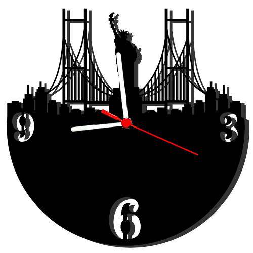 Relógio de Parede Decorativo New York