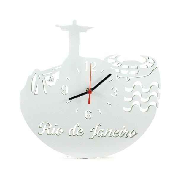Relógio de Parede Decorativo - Rio de Janeiro - Wvm