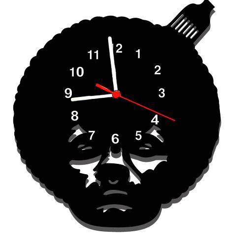 Relógio de Parede Decorativo Rosto