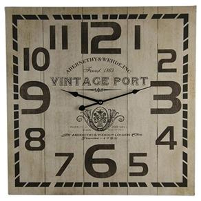 Relógio de Parede Decorativo Vintage 60cm Btc Decor