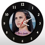 Relógio de Parede - Demi Lovato - em Disco de Vinil - Mr. Rock - Cantora POP