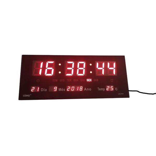 Relógio de Parede Digital Lelong - 2111
