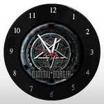 Relógio de Parede - Dimmu Borgir - em Disco de Vinil - Mr. Rock - Symphonic Black Metal