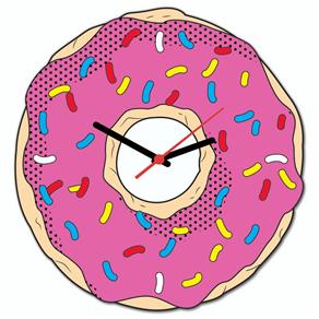 Relógio de Parede Donut