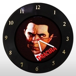 Relógio de Parede - Drácula - em Disco de Vinil - Mr. Rock - Bela Lugosi