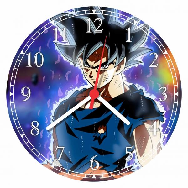 Relógio de Parede Dragon Ball Goku Anime Desenho - Vital Quadros