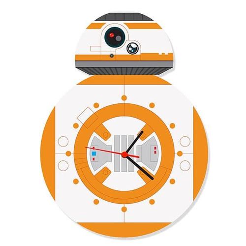 Relógio de Parede Dróide Bb-8